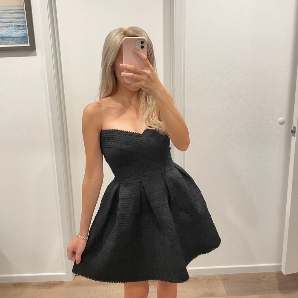 Honey Punch Strapless Dress